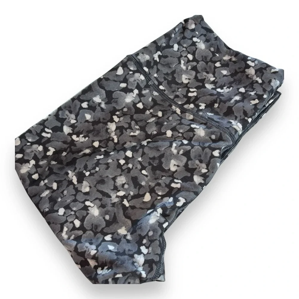 Aerie Chill‎ Play Move 7/8 Leggings Women's Small High Rise Gray Side Stripes